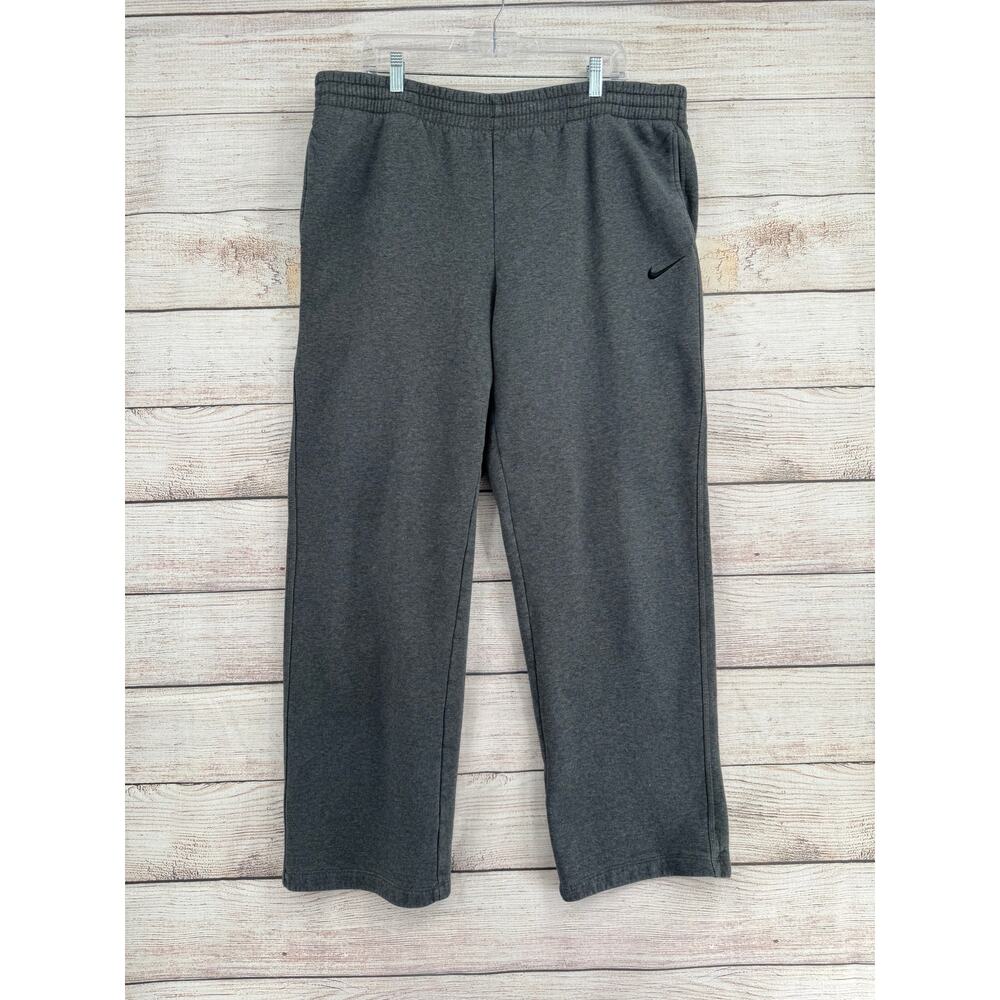 Nike Athletic Department Fleece Sweatpants Mens XL Dark Gray Drawstring